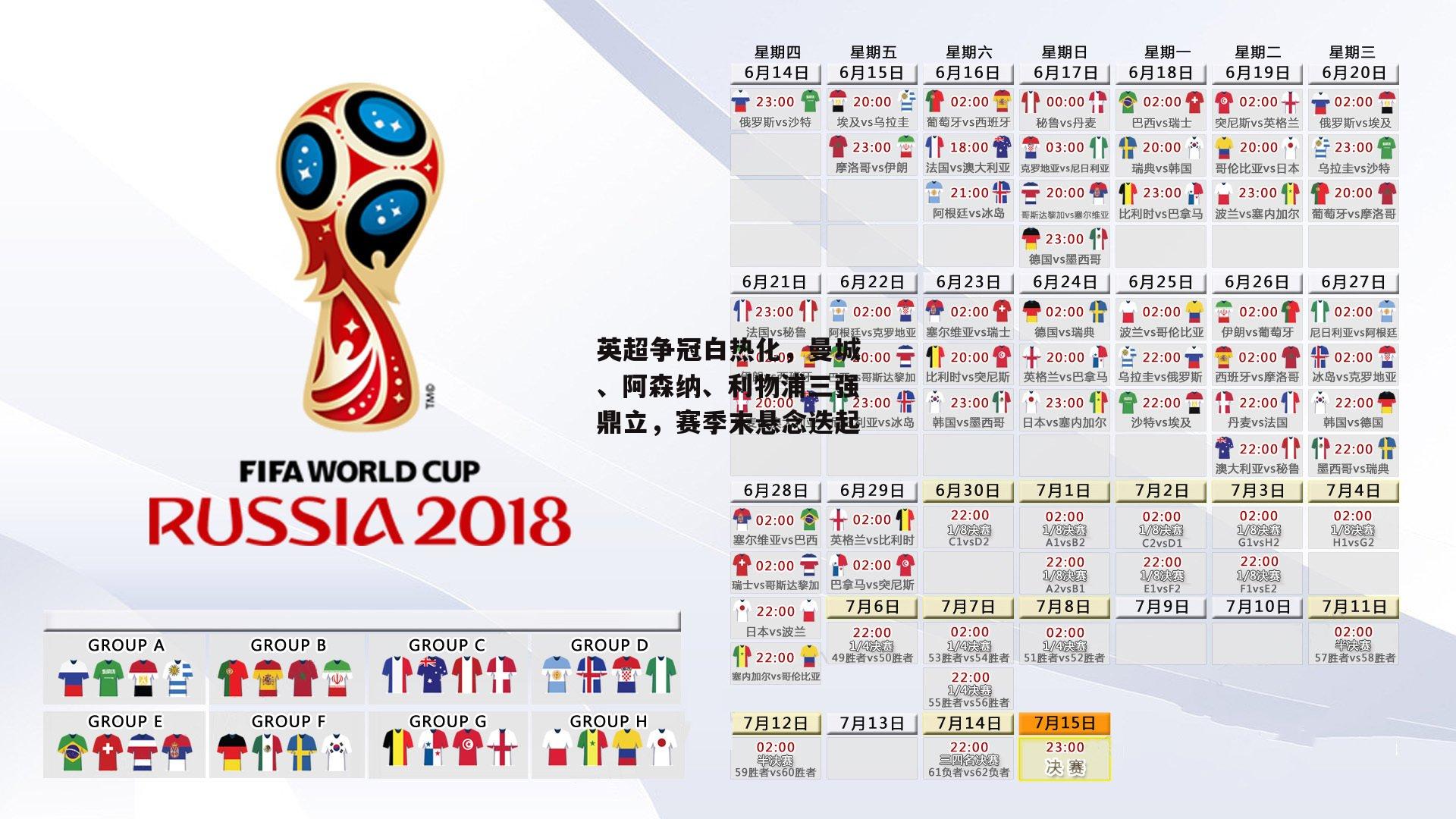 英超争冠白热化，曼城、阿森纳、利物浦三强鼎立，赛季末悬念迭起