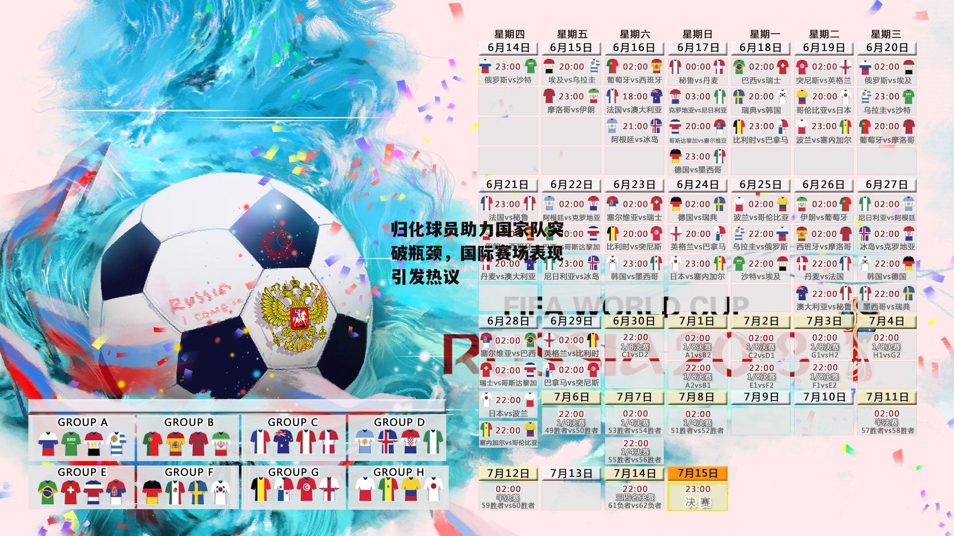 归化球员助力国家队突破瓶颈，国际赛场表现引发热议